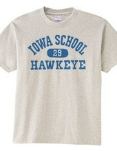 Iowa Hawkeye oldschool style College