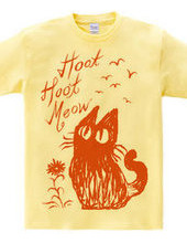 Owl cat *Fri-red Single-color