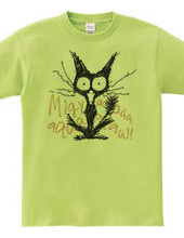 Screaming cat *Migyaaa! *Colorful-Font