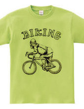 biking