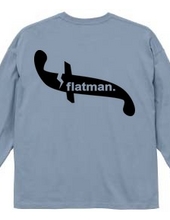 flatman.logo-Back print