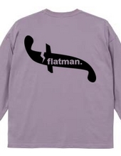 flatman.logo-Back print