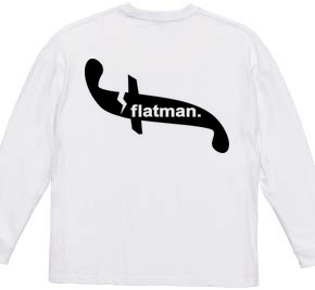 flatman.logo-Back print