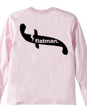 flatman.logo-Back print