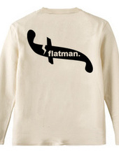 flatman.logo-Back print