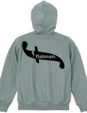 flatman.logo-Back print