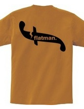 flatman.logo-Back print