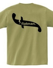 flatman.logo-Back print