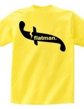 flatman.logo-Back print