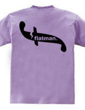 flatman.logo-Back print