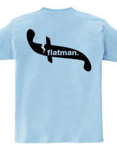 flatman.logo-Back print