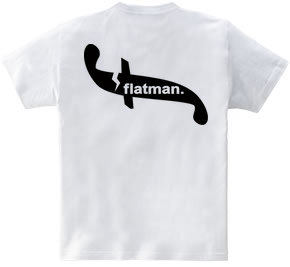 flatman.logo-Back print