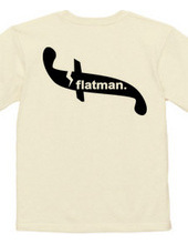 flatman.logo-Back print