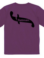 flatman.logo-Back print