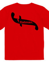 flatman.logo-Back print