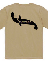 flatman.logo-Back print