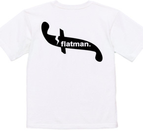 flatman.logo-Back print