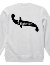 flatman.logo-Back print