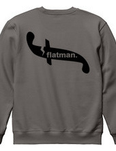 flatman.logo-Back print