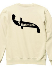 flatman.logo-Back print