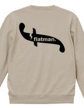 flatman.logo-Back print