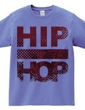 HIPHOP (grunge NY red)