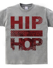 HIPHOP (grunge NY red)