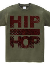 HIPHOP (grunge NY red)