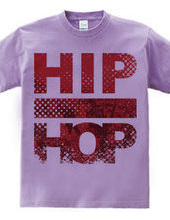 HIPHOP (grunge NY red)