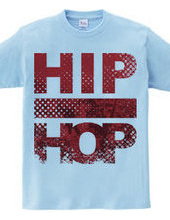 HIPHOP (grunge NY red)