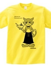 Cat waiter (black)