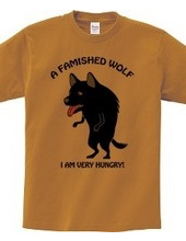 A famished wolf