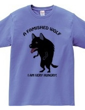 A famished wolf