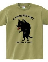 A famished wolf