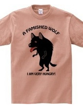 A famished wolf