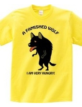 A famished wolf