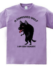 A famished wolf