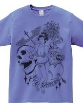 Edo s gravure girl T shirt