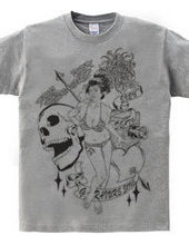 Edo s gravure girl T shirt