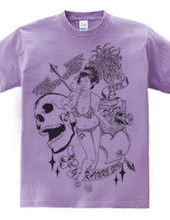 Edo s gravure girl T shirt