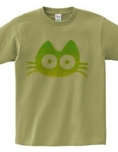 Face of the cat (Yellow-green)