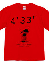 ジョンケージ 4 33" Tシャツ　カラー2