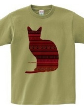 Mexican cat_red