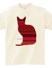 mexican cat_red