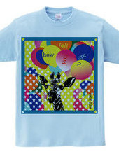 Frame  blue giraffe T-shirt