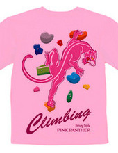 Climbing Pink Panther