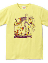 タイ国寺院の「白象」 TYPE-02