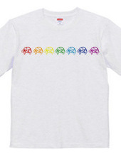 GSP logo Rainbow T shirt