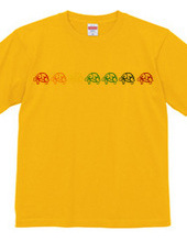 GSP logo Rainbow T shirt