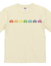 GSP logo Rainbow T shirt